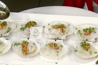 桃李厨艺——教你做海鲜美味——蒜蓉粉丝扇贝的做法步骤：13