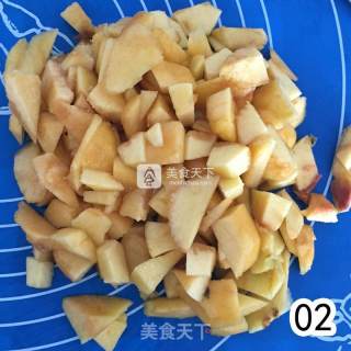 自制水蜜桃奇亚籽果酱的做法步骤：2