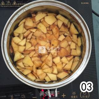 自制水蜜桃奇亚籽果酱的做法步骤：3