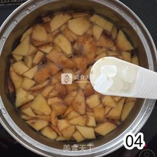 自制水蜜桃奇亚籽果酱的做法步骤：4