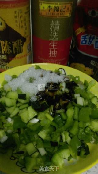 老虎菜的做法步骤：3