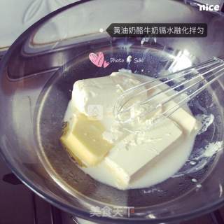 轻乳酪芝士蛋糕（水浴法）的做法步骤：2