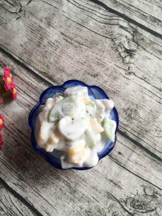 水果酸奶沙拉的做法步骤：9