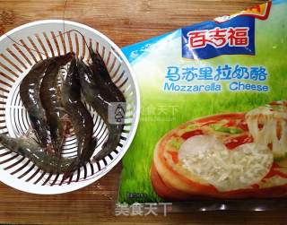 芝士香草焗对虾的做法步骤：1