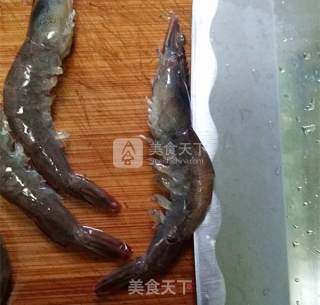芝士香草焗对虾的做法步骤：2