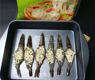 芝士香草焗对虾的做法步骤：6