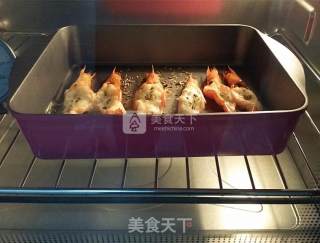 芝士香草焗对虾的做法步骤：9