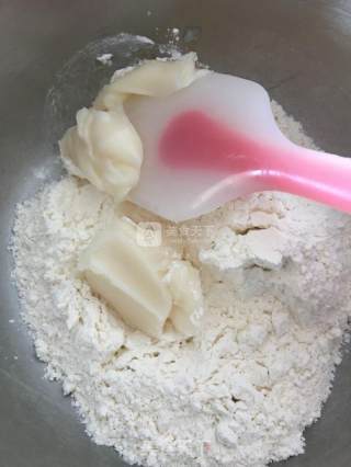 抹茶蛋黄酥的做法步骤：11