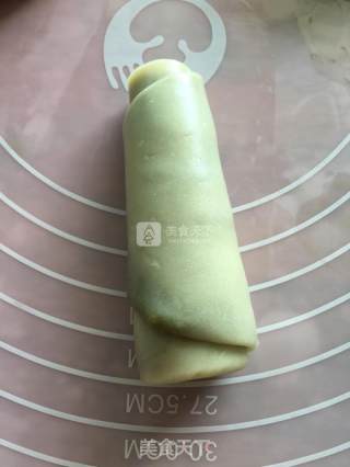 抹茶蛋黄酥的做法步骤：19