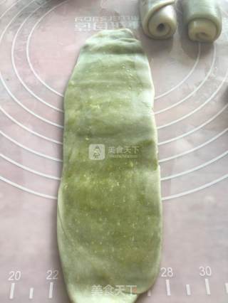 抹茶蛋黄酥的做法步骤：21