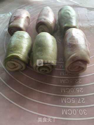 抹茶蛋黄酥的做法步骤：22