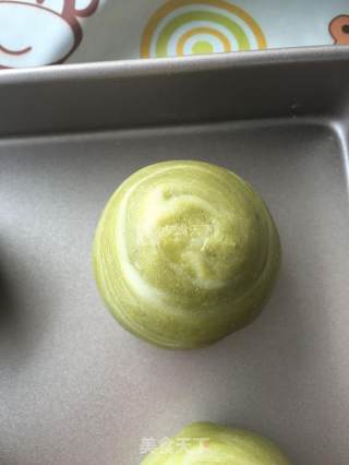 抹茶蛋黄酥的做法步骤：27
