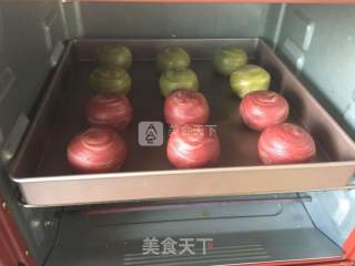 抹茶蛋黄酥的做法步骤：29