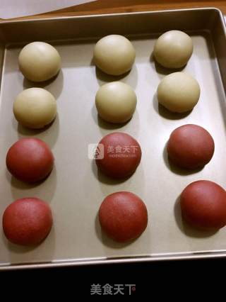 红曲椰蓉荷花酥的做法步骤：26
