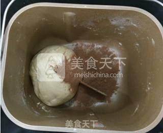 蔓越莓双色面包的做法步骤：3