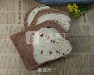 蔓越莓双色面包的做法步骤：11