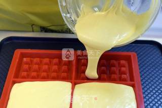 华夫饼-德普烘焙实验室的做法步骤：5