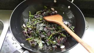清炒苋菜的做法步骤：4
