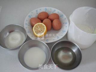 原味戚风蛋糕的做法步骤：1