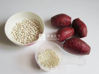 紫薯米糊的做法步骤：1