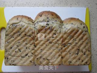 黑芝麻吐司的做法步骤：12