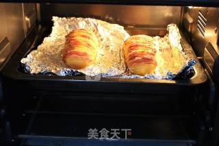土豆最土豪的吃法——培根风琴烤土豆的做法步骤：8