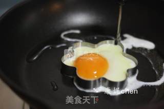 花朵汉堡包的做法步骤：8