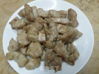 糖醋肉的做法步骤：3