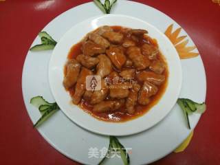糖醋肉的做法步骤：6