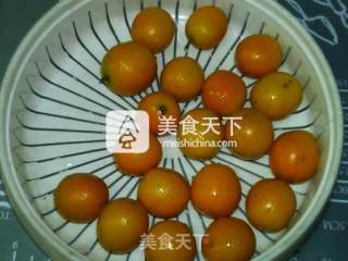 盐渍金橘的做法步骤：3