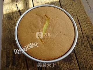橘汁戚风蛋糕的做法步骤：13