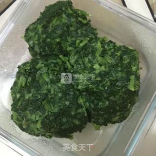 小白菜粗粮包的做法步骤：1
