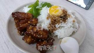 糖醋软骨饭 糖醋排骨 红烧排骨的做法步骤：16