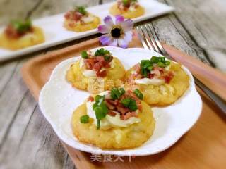 风味土豆饼的做法步骤：11