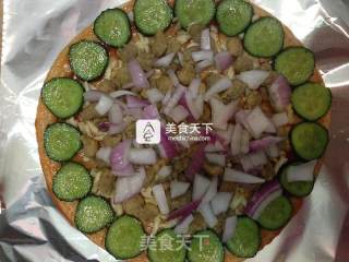 奇亚籽牛肉披萨的做法步骤：6