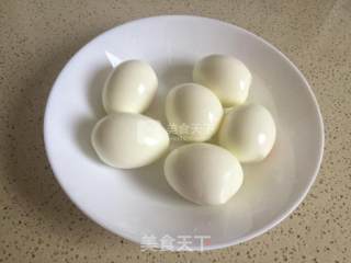 香葱烧虎皮鸡蛋的做法步骤：3