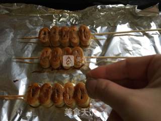 烤豆皮卷的做法步骤：13