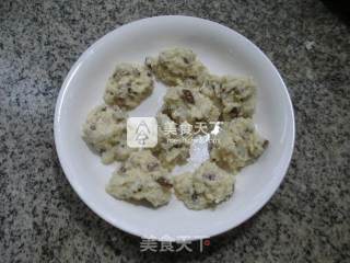 葡萄干面疙瘩的做法步骤：6