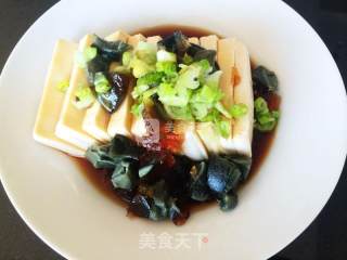 皮蛋拌豆腐的做法步骤：4