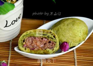 抹茶玫瑰花饼的做法步骤：23