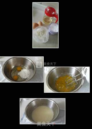 脆皮小蛋糕的做法步骤：1