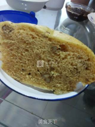 (红心)火龙果核桃仁草帽发糕的做法步骤：5