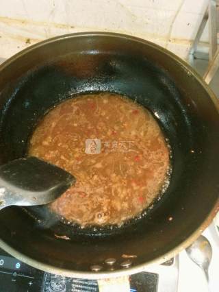 酱香肉沫冬瓜的做法步骤：5