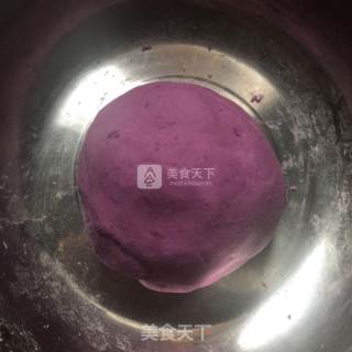 紫薯煎饼的做法步骤：5
