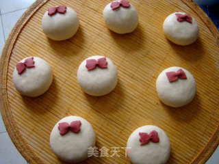 Kitty猫豆沙包的做法步骤：8