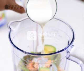 牛油果思慕雪——九阳知食的做法步骤：3