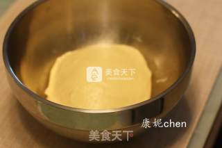 肉松面包卷的做法步骤：1