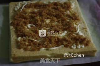 肉松面包卷的做法步骤：7