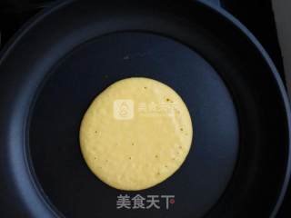 奶香玉米饼~宝宝食谱~的做法步骤：5