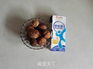 核桃牛奶的做法步骤：1